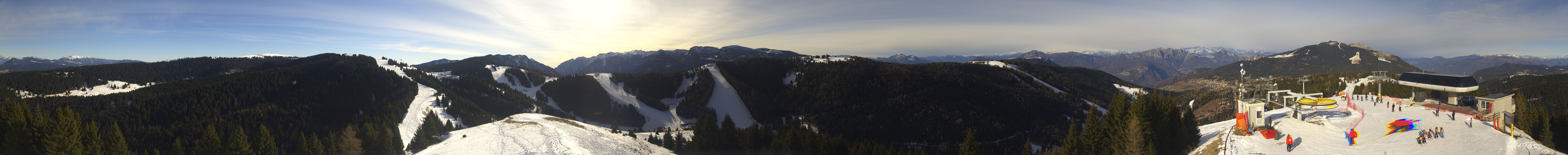 Archiv Foto Webcam Alpe Cimbra Panorama - Folgaria Lavarone Luserna
