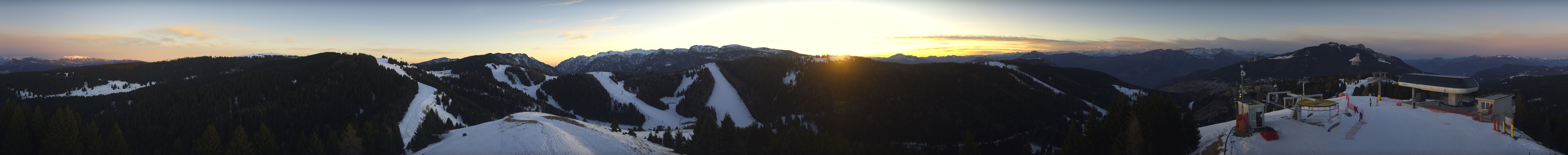 Archiv Foto Webcam Alpe Cimbra Panorama - Folgaria Lavarone Luserna