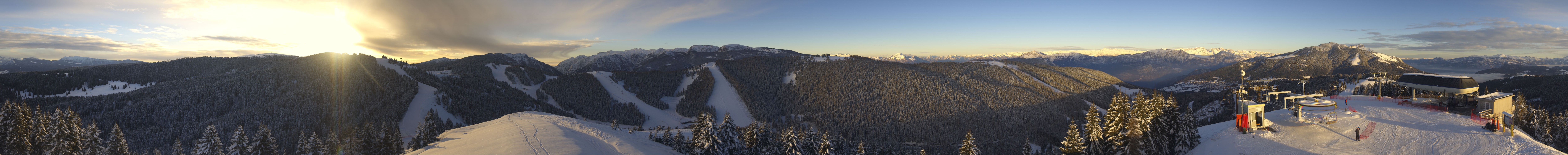 Archiv Foto Webcam Alpe Cimbra Panorama - Folgaria Lavarone Luserna