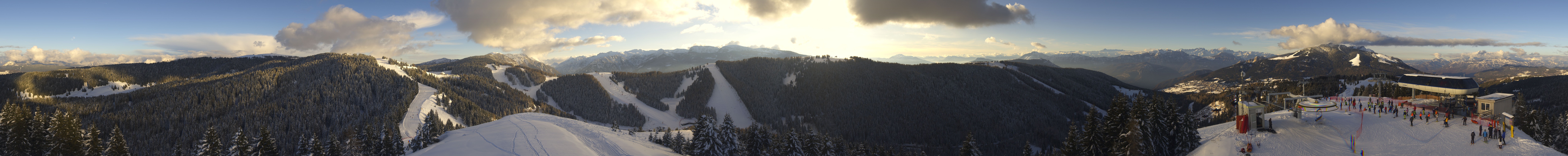 Archiv Foto Webcam Alpe Cimbra Panorama - Folgaria Lavarone Luserna