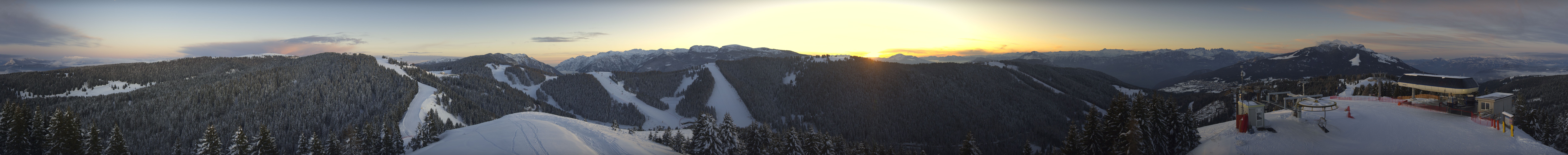 Archiv Foto Webcam Alpe Cimbra Panorama - Folgaria Lavarone Luserna