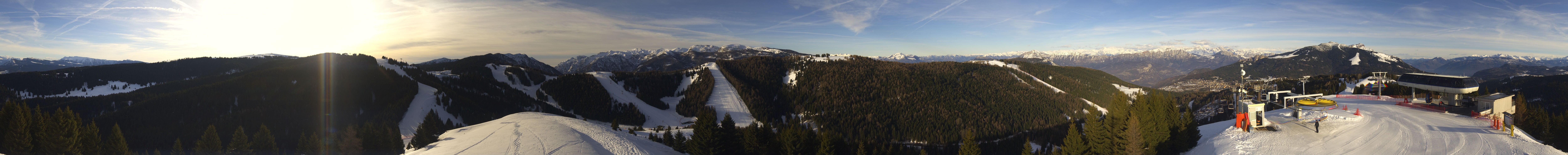 Archiv Foto Webcam Alpe Cimbra Panorama - Folgaria Lavarone Luserna