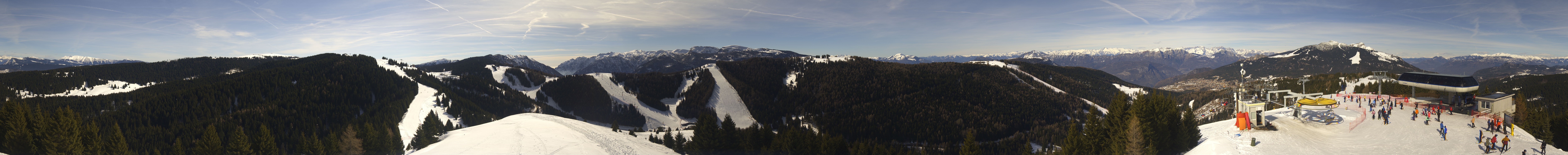 Archiv Foto Webcam Alpe Cimbra Panorama - Folgaria Lavarone Luserna