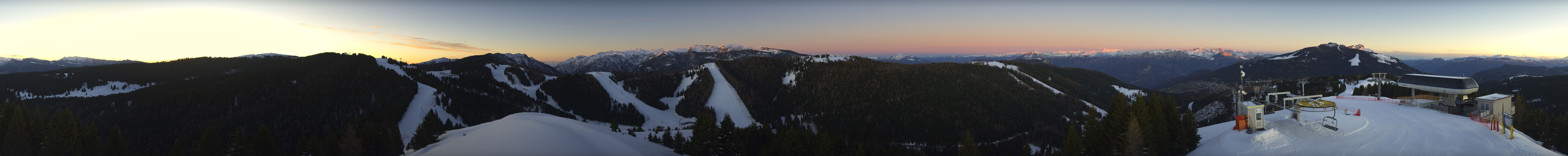 Archiv Foto Webcam Alpe Cimbra Panorama - Folgaria Lavarone Luserna