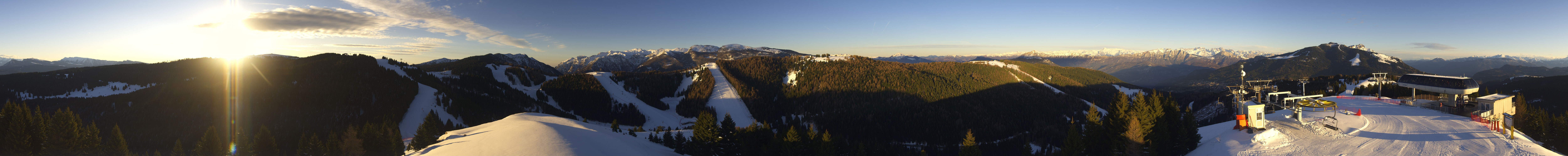 Archiv Foto Webcam Alpe Cimbra Panorama - Folgaria Lavarone Luserna