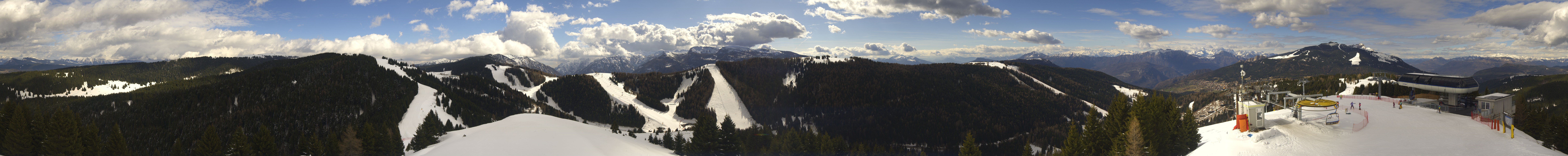 Archiv Foto Webcam Alpe Cimbra Panorama - Folgaria Lavarone Luserna