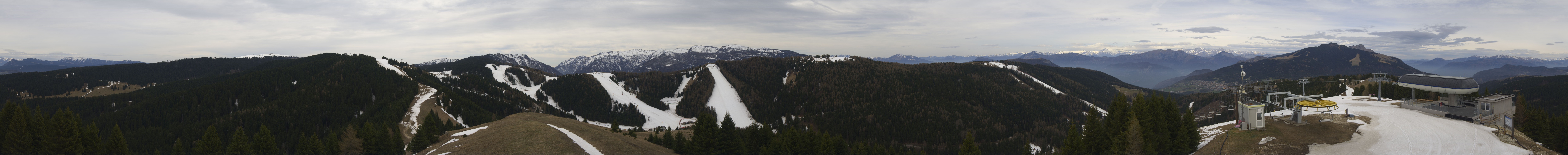 Archiv Foto Webcam Alpe Cimbra Panorama - Folgaria Lavarone Luserna