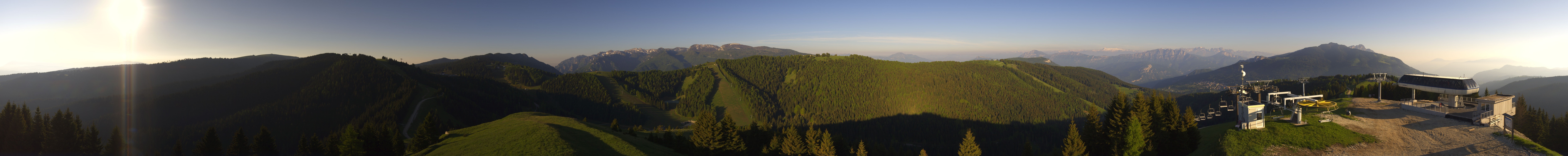 Archiv Foto Webcam Alpe Cimbra Panorama - Folgaria Lavarone Luserna