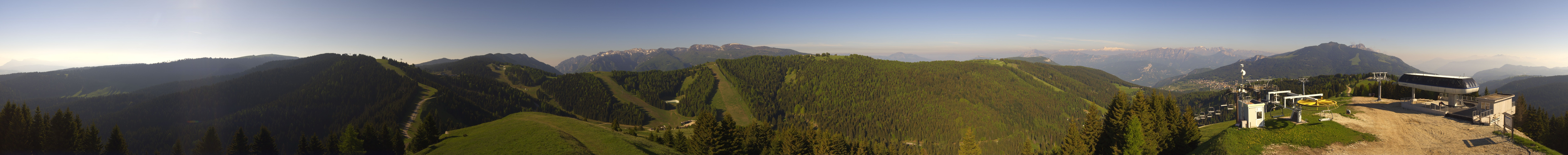Archiv Foto Webcam Alpe Cimbra Panorama - Folgaria Lavarone Luserna