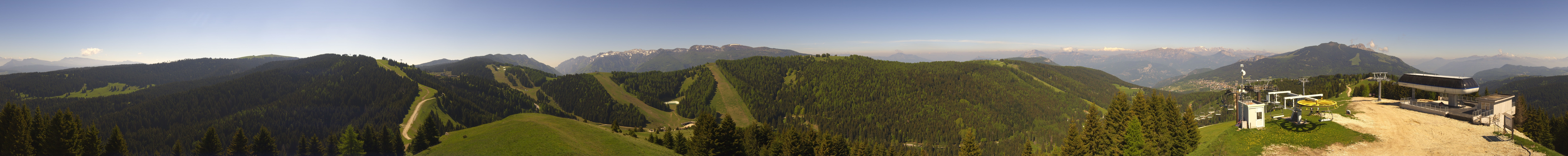 Archiv Foto Webcam Alpe Cimbra Panorama - Folgaria Lavarone Luserna