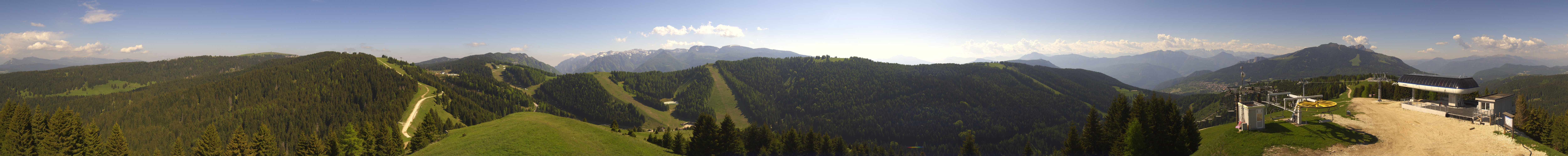 Archiv Foto Webcam Alpe Cimbra Panorama - Folgaria Lavarone Luserna