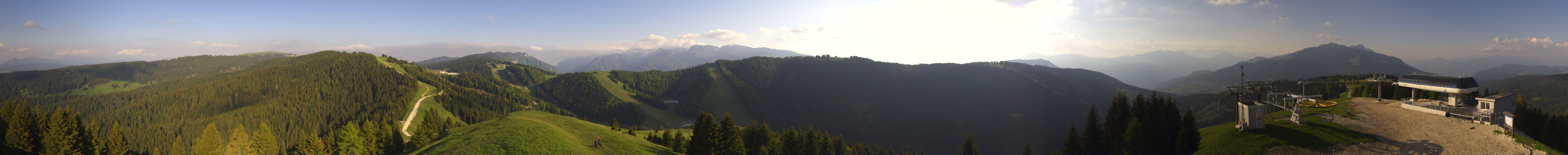 Archiv Foto Webcam Alpe Cimbra Panorama - Folgaria Lavarone Luserna