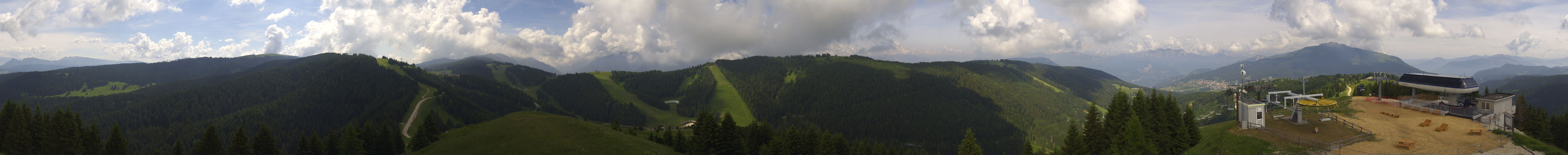 Archiv Foto Webcam Alpe Cimbra Panorama - Folgaria Lavarone Luserna