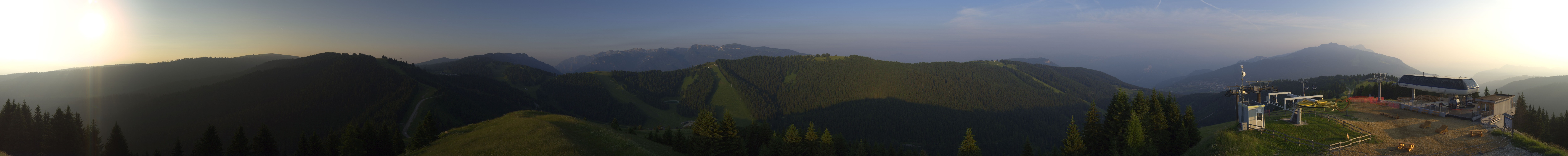 Archived image Webcam Panoramic view Alpe Cimbra - Folgaria