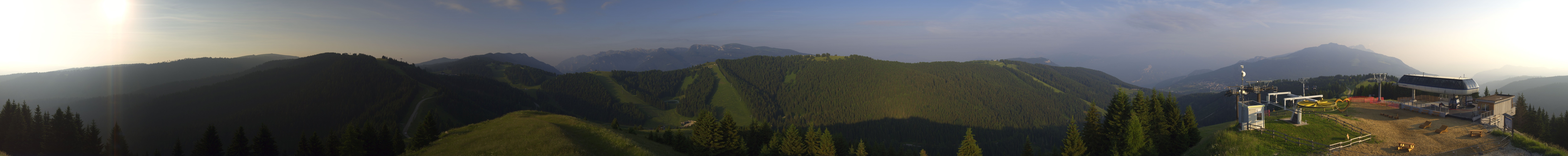 Archived image Webcam Panoramic view Alpe Cimbra - Folgaria