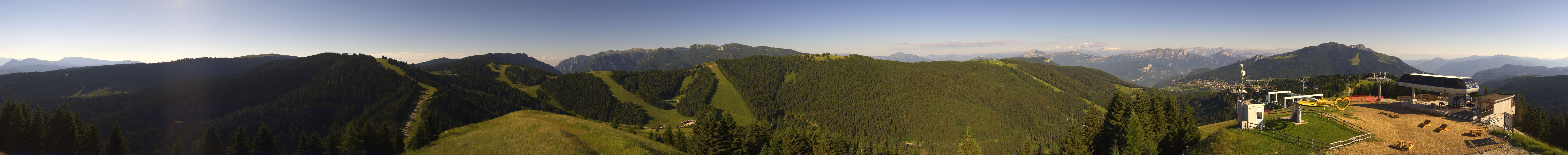 Archiv Foto Webcam Alpe Cimbra Panorama - Folgaria Lavarone Luserna