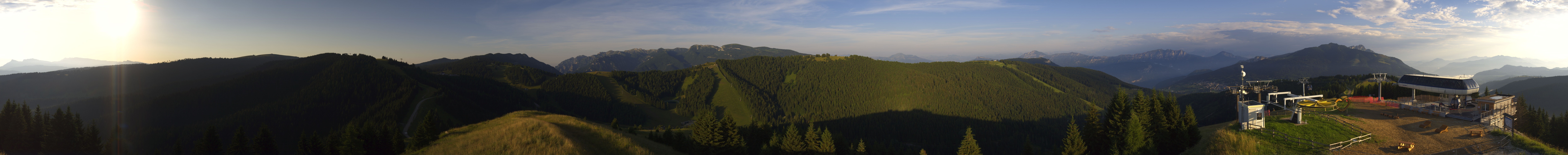 Archived image Webcam Panoramic view Alpe Cimbra - Folgaria