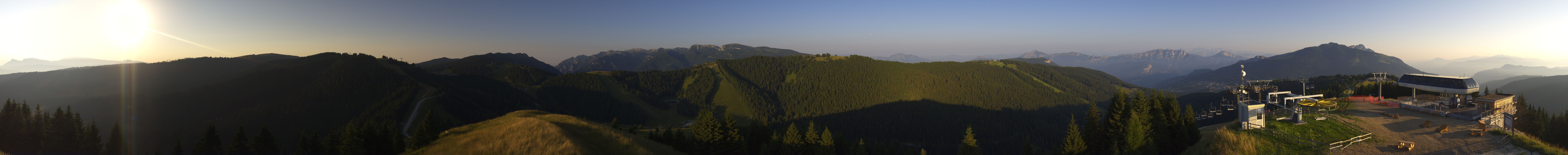 Archiv Foto Webcam Alpe Cimbra Panorama - Folgaria Lavarone Luserna