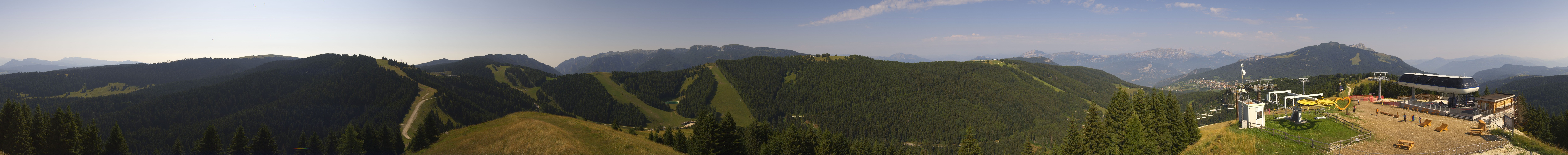 Archiv Foto Webcam Alpe Cimbra Panorama - Folgaria Lavarone Luserna