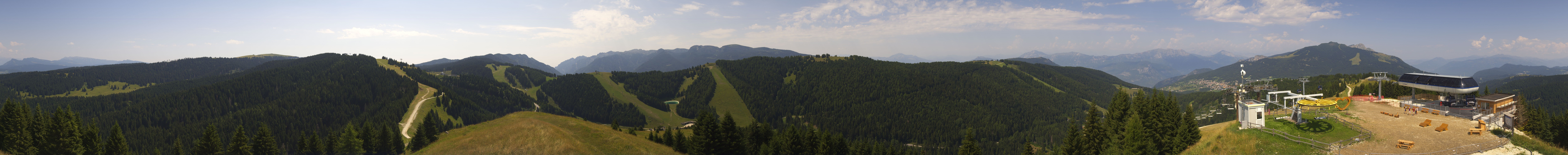 Archiv Foto Webcam Alpe Cimbra Panorama - Folgaria Lavarone Luserna