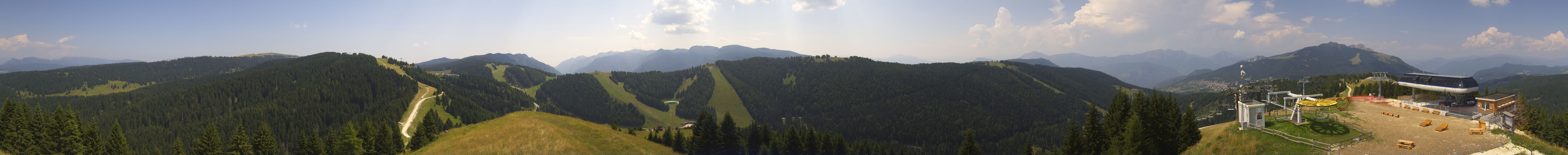 Archiv Foto Webcam Alpe Cimbra Panorama - Folgaria Lavarone Luserna
