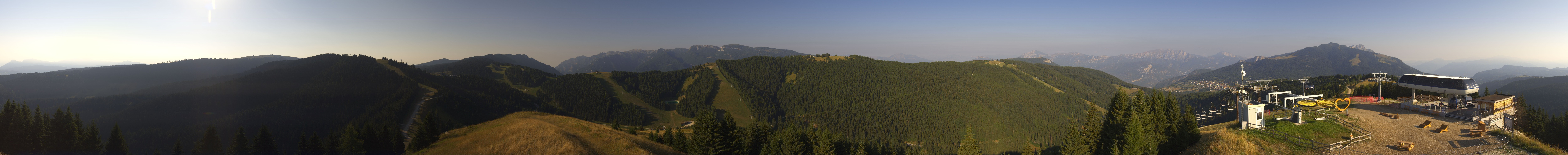 Archiv Foto Webcam Alpe Cimbra Panorama - Folgaria Lavarone Luserna