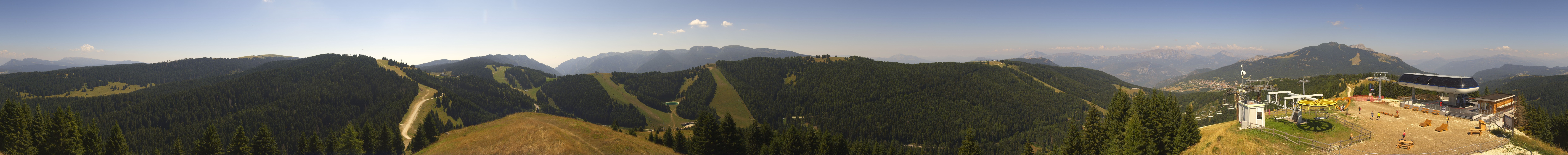 Archiv Foto Webcam Alpe Cimbra Panorama - Folgaria Lavarone Luserna
