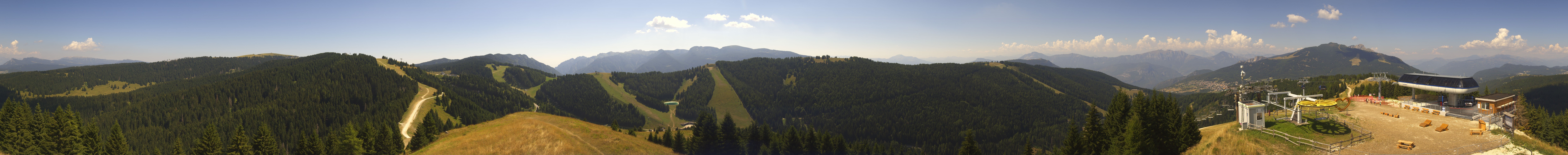 Archiv Foto Webcam Alpe Cimbra Panorama - Folgaria Lavarone Luserna