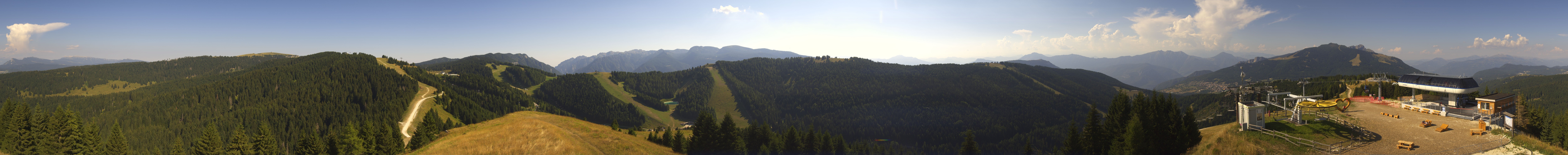 Archiv Foto Webcam Alpe Cimbra Panorama - Folgaria Lavarone Luserna