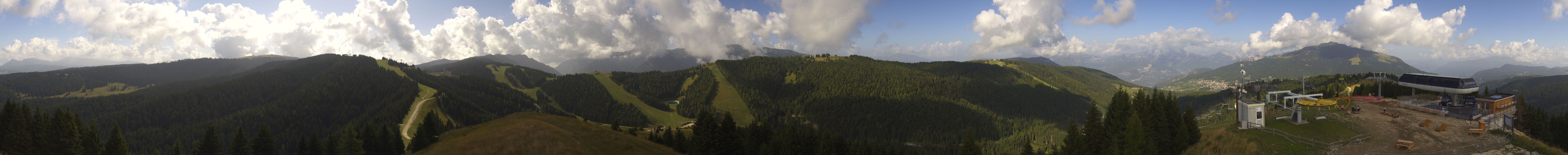 Archiv Foto Webcam Alpe Cimbra Panorama - Folgaria Lavarone Luserna