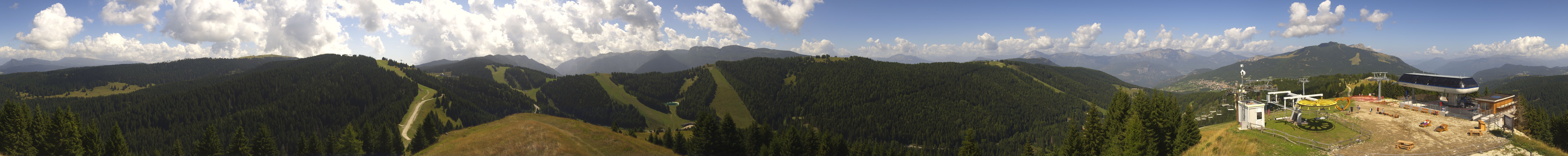 Archiv Foto Webcam Alpe Cimbra Panorama - Folgaria Lavarone Luserna