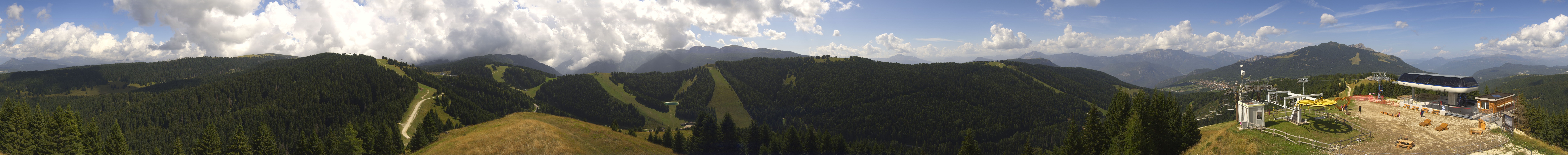 Archiv Foto Webcam Alpe Cimbra Panorama - Folgaria Lavarone Luserna