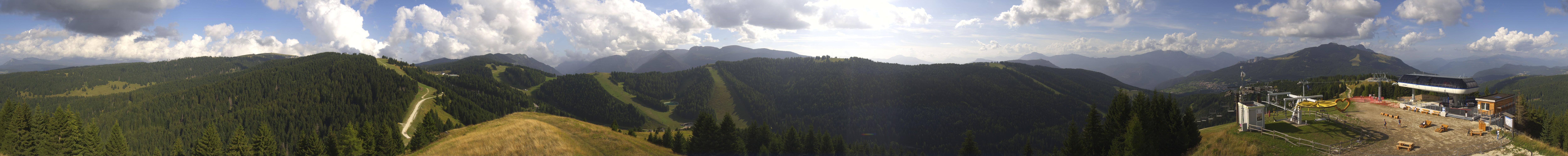 Archiv Foto Webcam Alpe Cimbra Panorama - Folgaria Lavarone Luserna