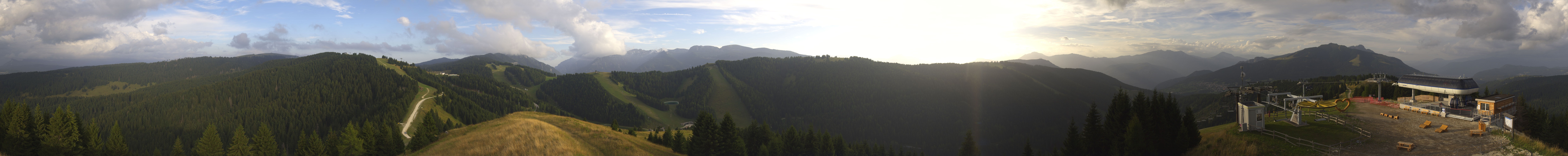Archiv Foto Webcam Alpe Cimbra Panorama - Folgaria Lavarone Luserna