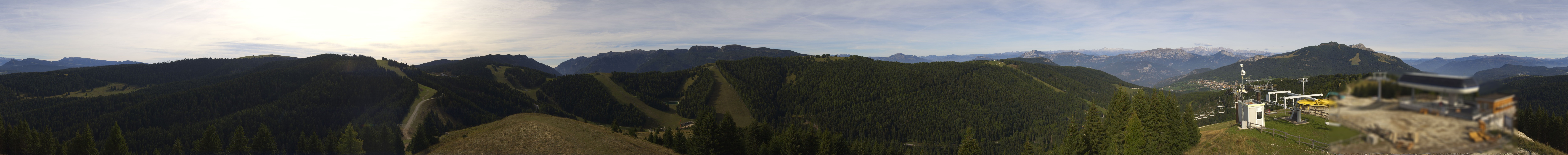 Archived image Webcam Panoramic view Alpe Cimbra - Folgaria
