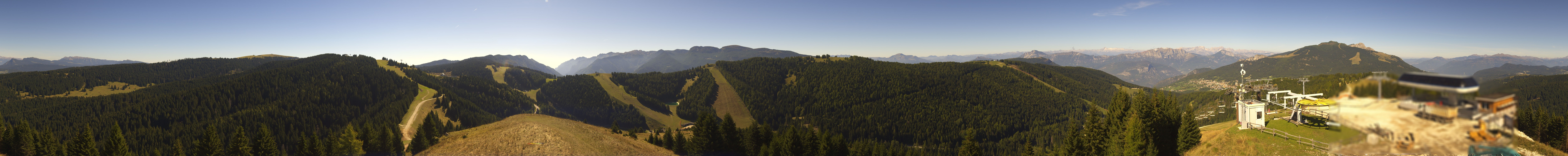 Archiv Foto Webcam Alpe Cimbra Panorama - Folgaria Lavarone Luserna