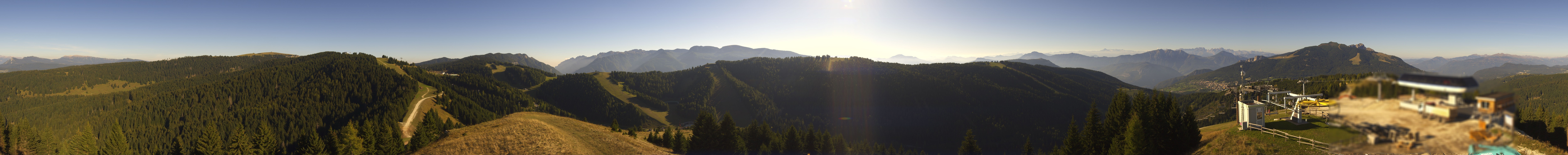 Archiv Foto Webcam Alpe Cimbra Panorama - Folgaria Lavarone Luserna