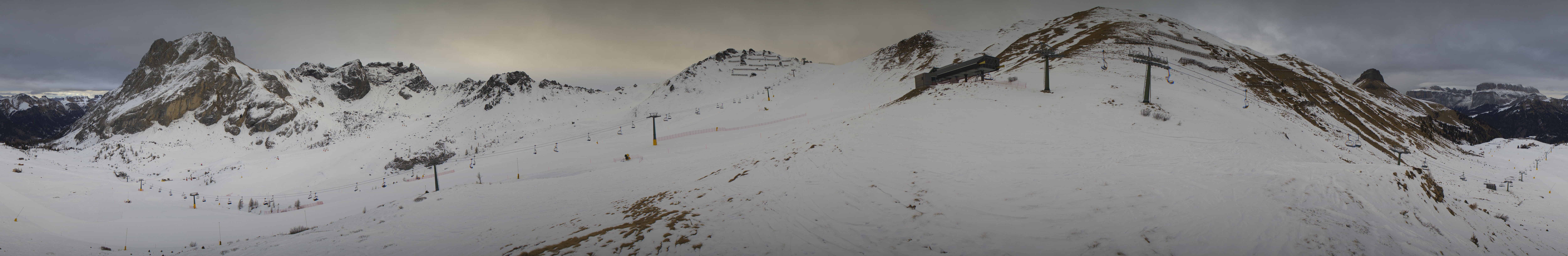 Archiv Foto Webcam Panorama Canazei - Ciampac, Fassatal