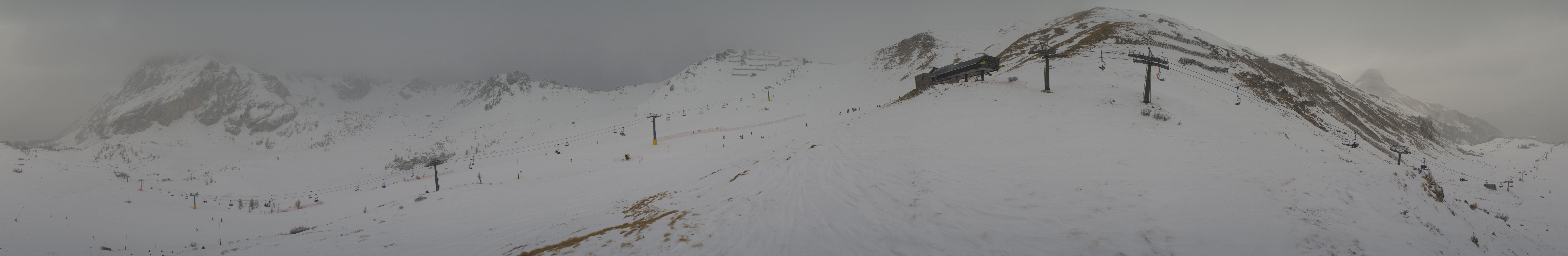 Archiv Foto Webcam Panorama Canazei - Ciampac, Fassatal