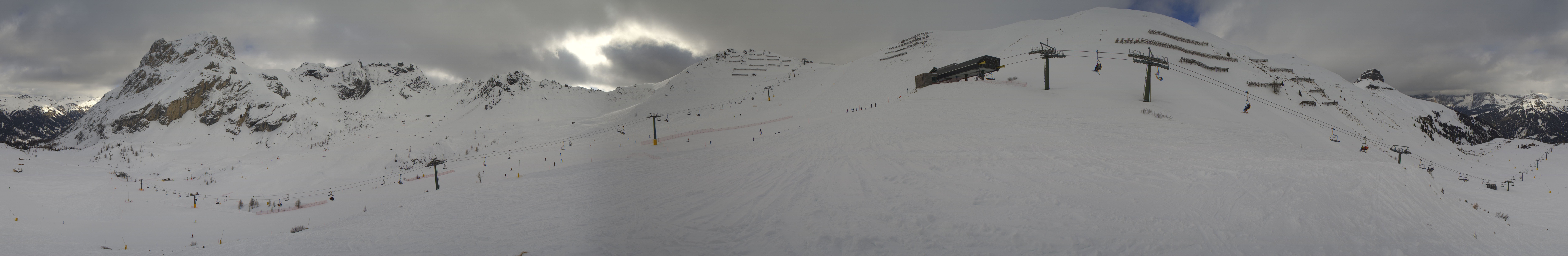 Archiv Foto Webcam Panorama Canazei - Ciampac, Fassatal