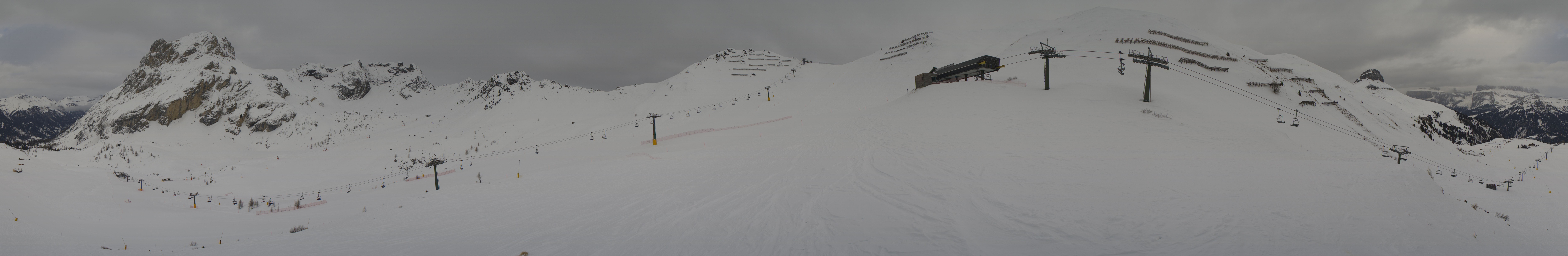 Archiv Foto Webcam Panorama Canazei - Ciampac, Fassatal