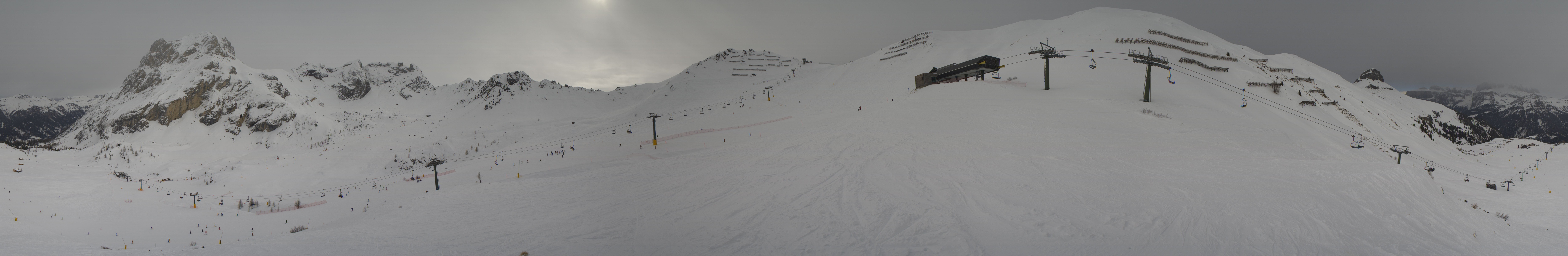 Archiv Foto Webcam Panorama Canazei - Ciampac, Fassatal