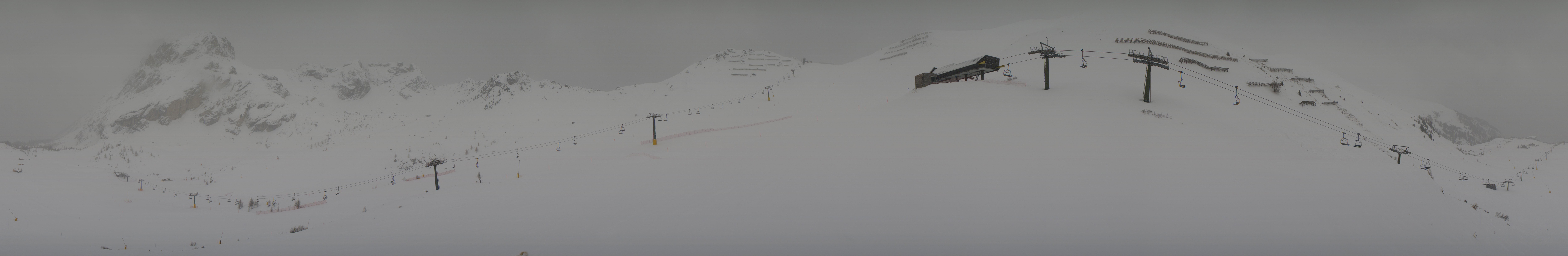 Archiv Foto Webcam Panorama Canazei - Ciampac, Fassatal