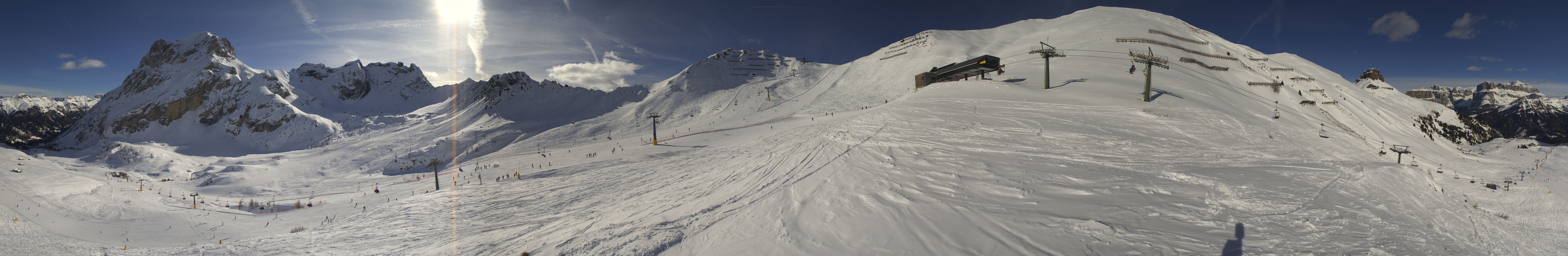 Archiv Foto Webcam Panorama Canazei - Ciampac, Fassatal