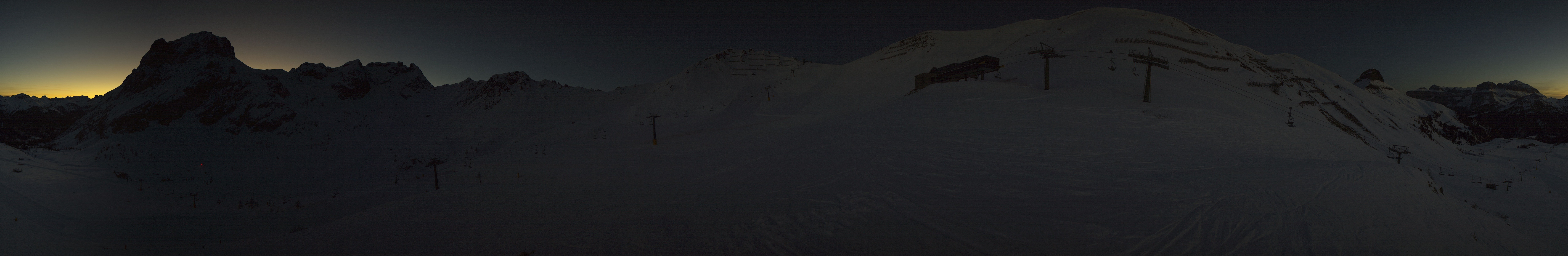 Archived image Webcam Panoramic view Fassa Valley