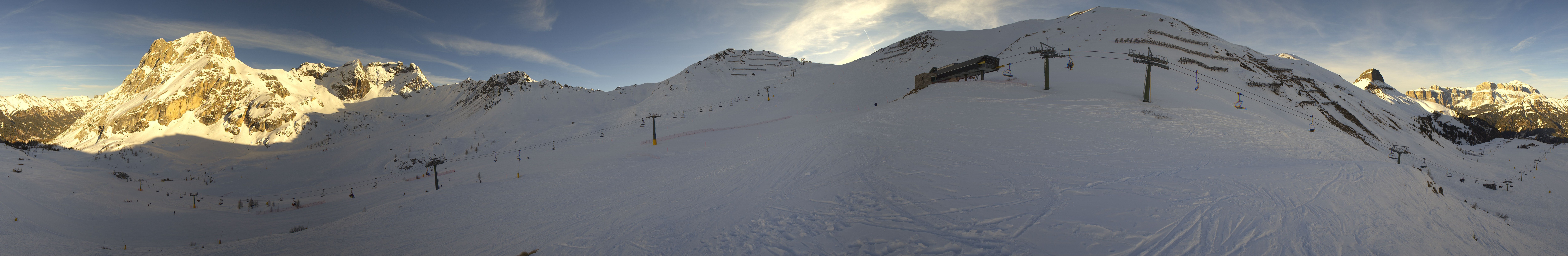 Archived image Webcam Panoramic view Fassa Valley