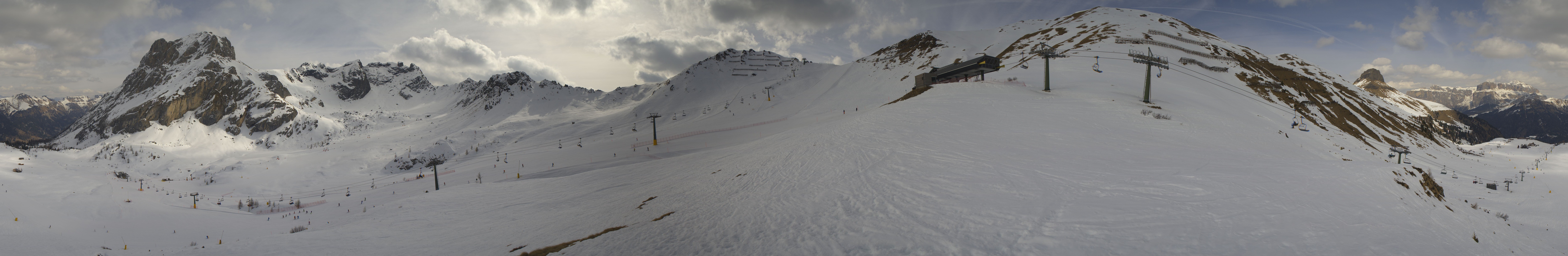 Archiv Foto Webcam Panorama Canazei - Ciampac, Fassatal