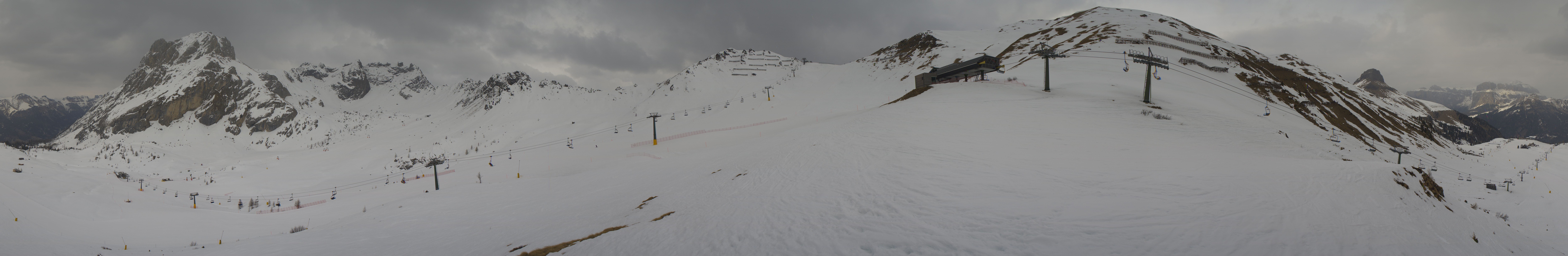 Archiv Foto Webcam Panorama Canazei - Ciampac, Fassatal