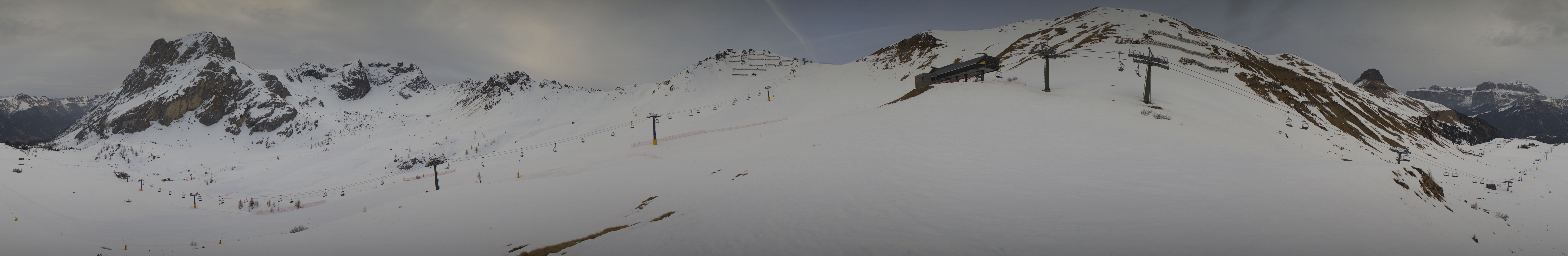 Archiv Foto Webcam Panorama Canazei - Ciampac, Fassatal