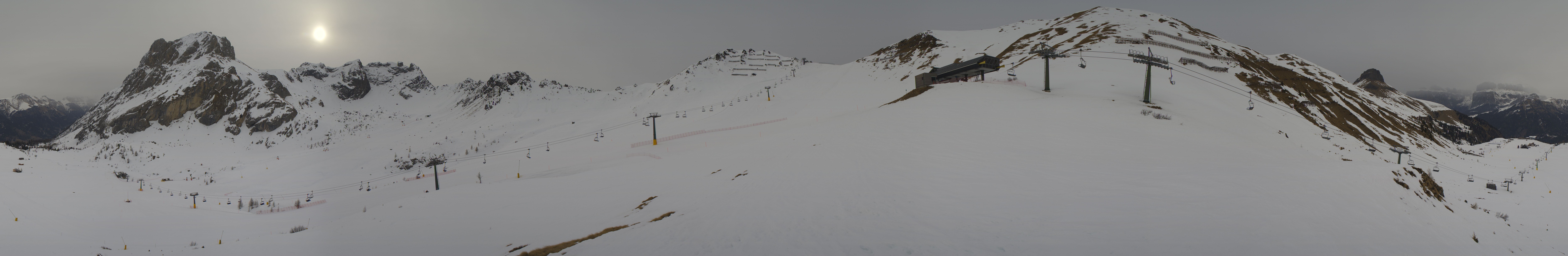 Archiv Foto Webcam Panorama Canazei - Ciampac, Fassatal